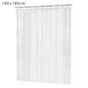 Home Decor Transparent Mildewproof Shower Curtain PEVA Plastic Bath Supplies Water Splash Resistant