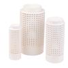 1Pcs  Plastic 110mm Earthworm Compost Bin  White For Garden Courtyard Outdoor Compost Bin With Holes And Lid Suitable