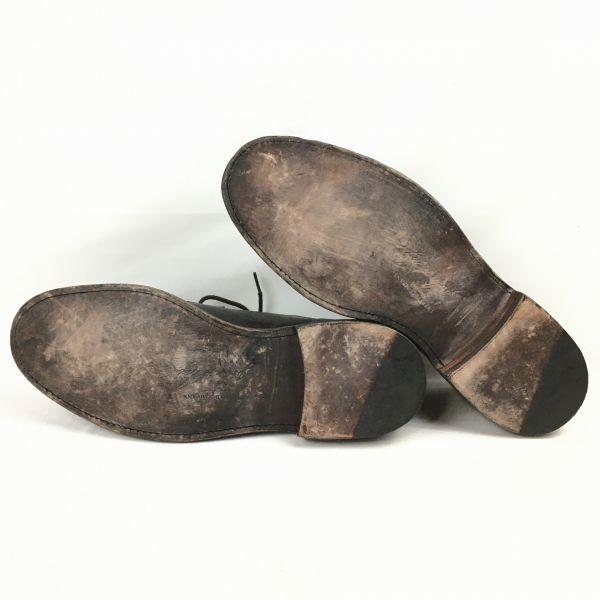 FRYE Vintage Plain Toe Business Shoes Dark Brown Size 11.5D 29.029.5 Men’s(USED)