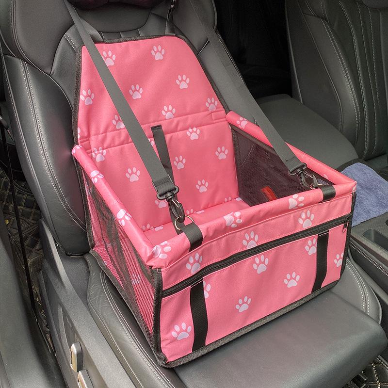 Pet Car Seat Pad: Safe Booster & Anti-Dirty Bed for Dogs & Cats