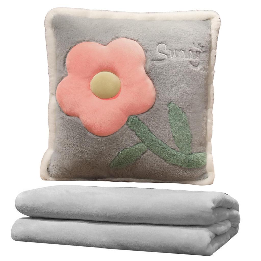 Set Di 3 Cuscini A Forma Di Fiore Margherita, Decorativi Per Letto E Divano, Morbidi E Colorati