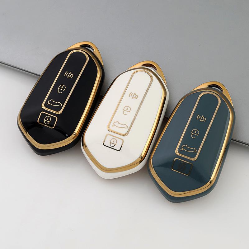 Compatible with 2023 Geely Riiot 7 Key Case for ChiYue ZhuFeng LieGuang MAX Car Key Bag