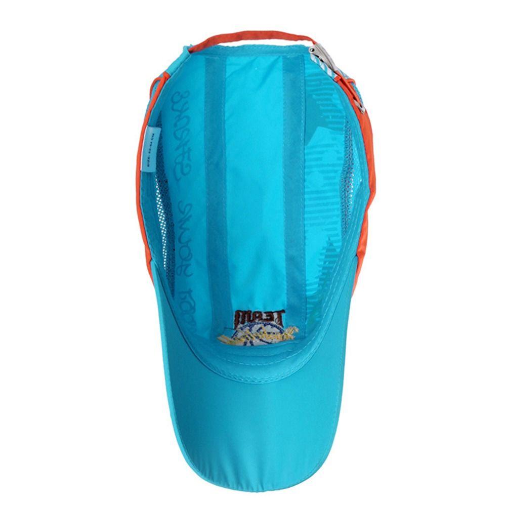 Anti-UV Kinder Baseballkappe Schnelltrocknende Laufmütze Modischer Sonnenhut Tennis