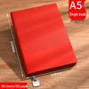 A5 Thickened Custom Leather Notebook: High-Value Business Diary with Optional Logo Printing