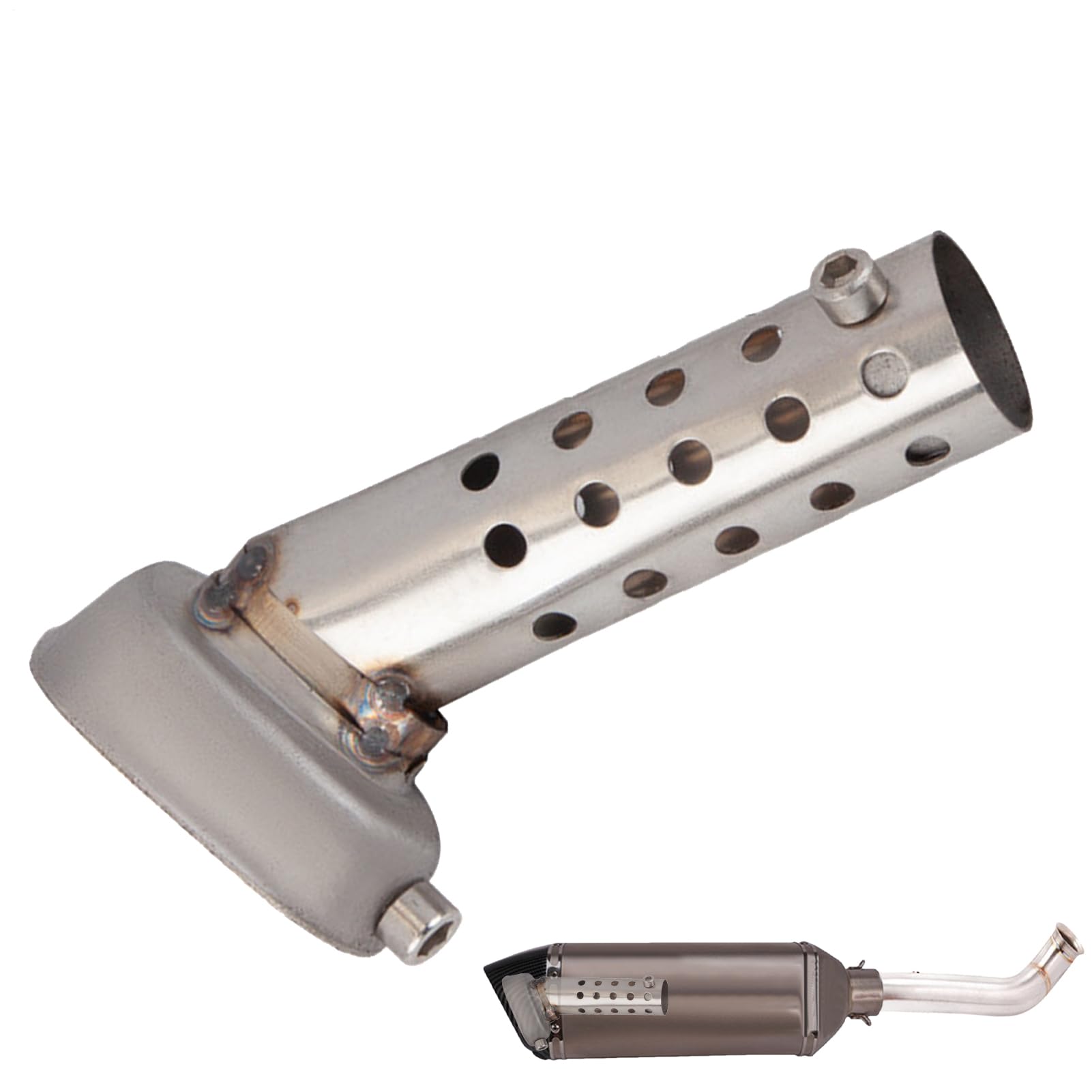 

мотоциклетный глушитель, выхлопная заслонка для регулировки громкости, внутренний глушитель, глушитель для силовых видов спорта Please refer to the description