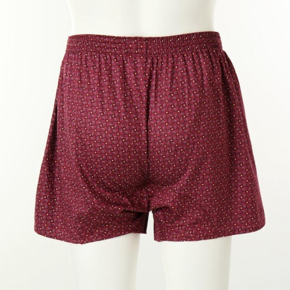 Venus 100  Cotton Geometric Print Magic Mesh Trunk Vmp1978m