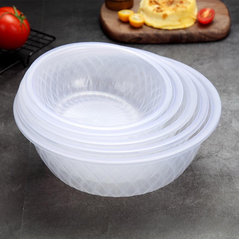 

Transparent Round Wash Basin for Fruits & Vegetables - Free Shipping