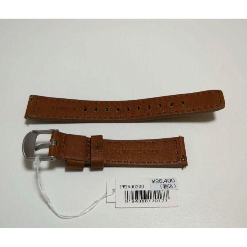 Used TIMEX watch strap brown