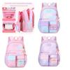 Adorable Geometric Pattern Lightweight Kids Backpack For Boys And Girls In Rainbow Colors