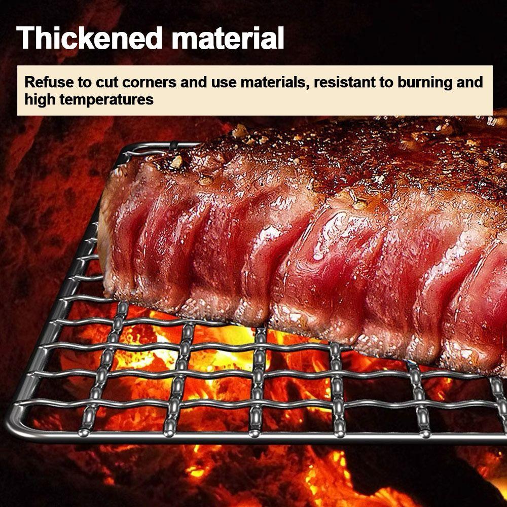 Wiederverwendbare Grillroste Quadratisches Grillnetz Neues Kochnetz-Werkzeug