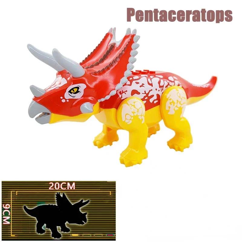 2025 Jurassic Dinosaurs World Park Spinosaurus Baryonyx Therizinosaurus Indominus Rex Building Blocks Bricks Kids Xmas Toys