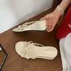 Fashion Fashion Shallow Ladies Wedges Low Heel Sandals Shoes Female Summer Beach Round Toe Women Wedges Slides Sandals Shoes Slippers