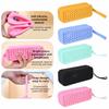 Portable Silicone Swim Goggle Case Breathable Durable Goggle Storage Box Perforated Eyeglasses Storage Bag Travel Use