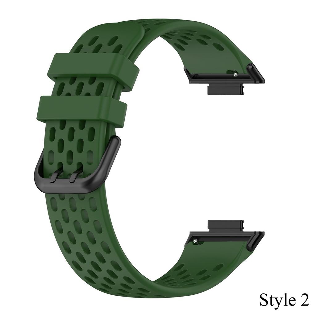 Voor Redmi Watch 6 Siliconen Polsband Voor Redmi Watch 5/4 Horlogebandje Voor Xiaomi Mi Band 8/9Pro Ademend Bandje Sportarmband