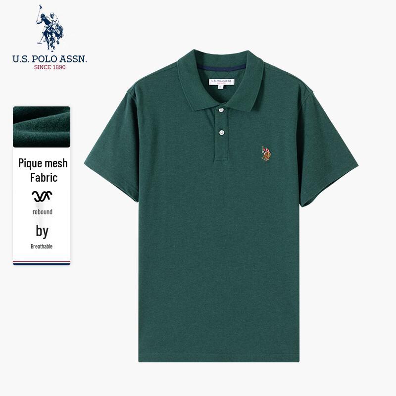 НАС. АССН ПОЛО. Мужская рубашка поло с коротким рукавом L