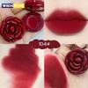 Creative Rose-Shaped Matte Lipstick, Velvet Mousse Lip Clay Long-Lasting Lightweight Matte Makeup Effect for All Skin Types