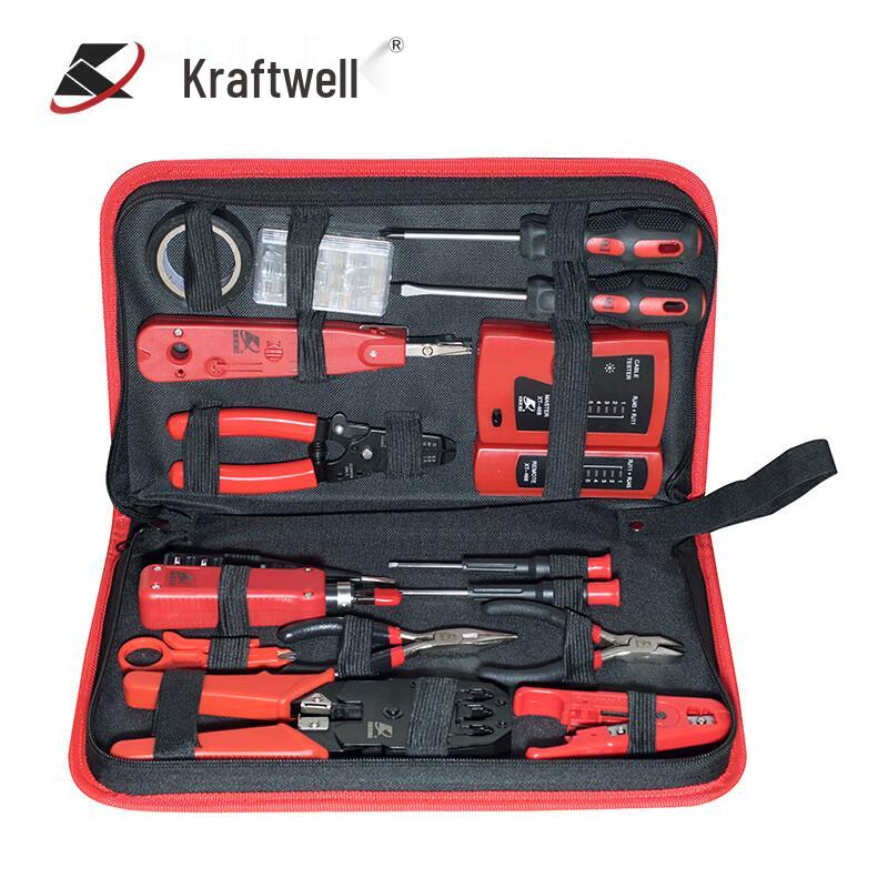 Kraft & Well 37-Piece Electronics & Telecom Tool Kit 37-Piece Set