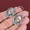 Copper Pink Opal Earring 925 Sterling Silver Earring Awesome Vintage Earrings Top Quality Gemstone Jewelry Handmade Earrings Gifts For Wife