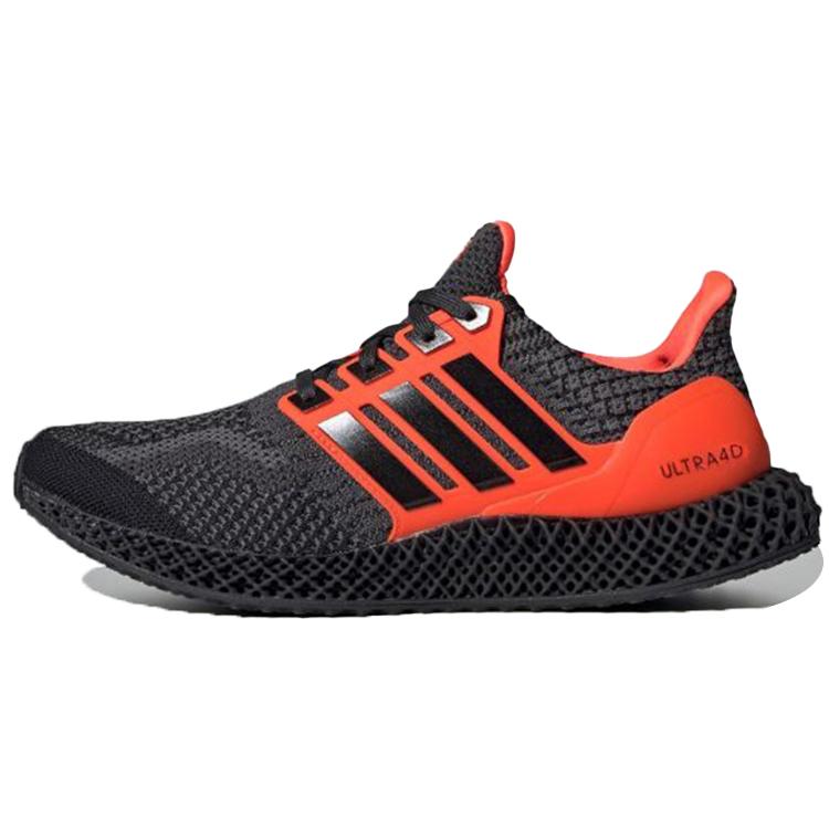 New Adidas Ultra 4D Core Black Solar Red G58159