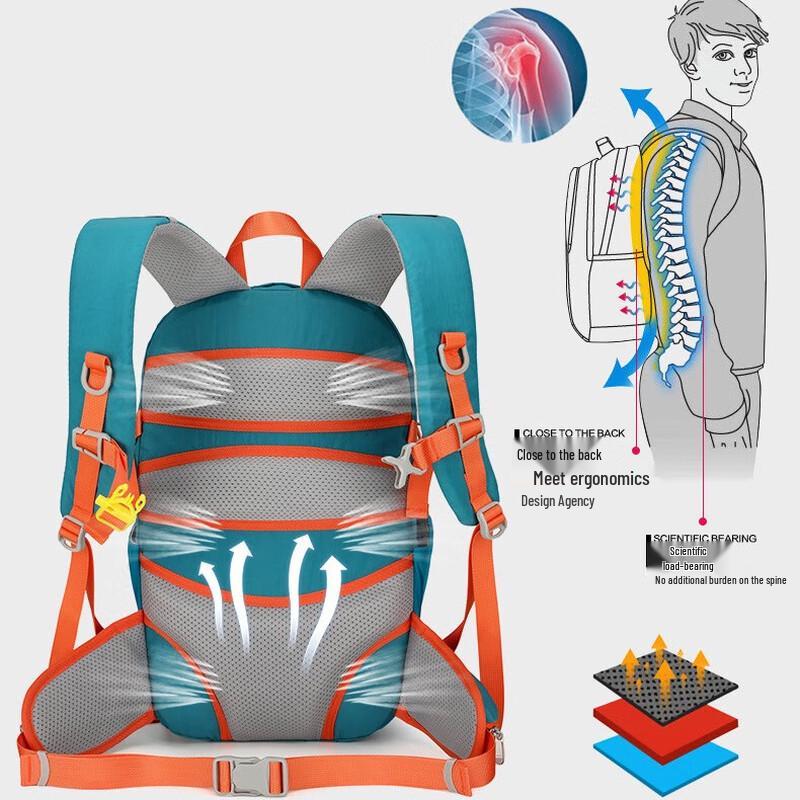 HU WAI JIAN FENG 2509 Lightweight Outdoor Backpack