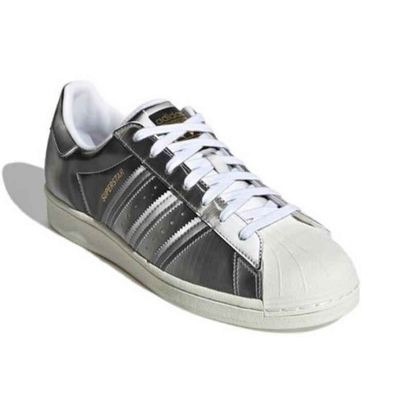 adidas Superstar Silver Metallic - H00238 EU 37 серебряный