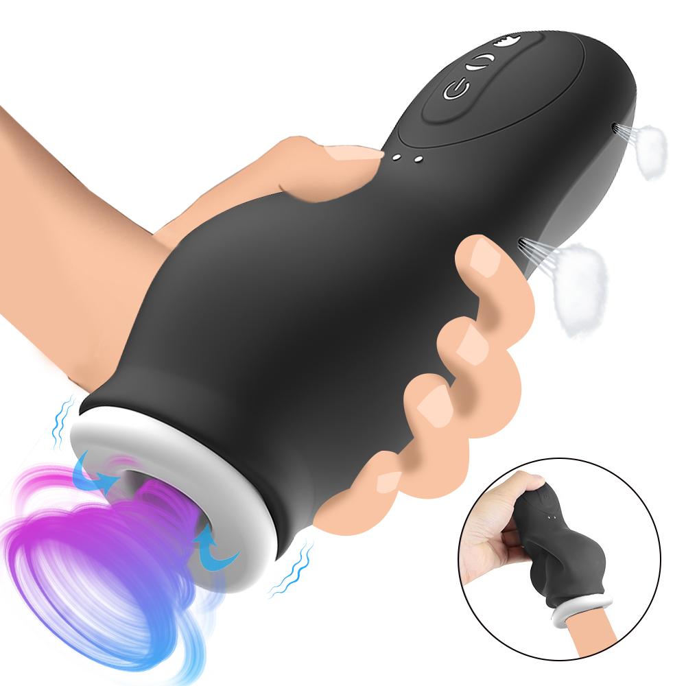 Automatic Masturbator Cup Waterproof Sucking Male Penis Pumps Blowjob Machine Pussy Glans Stimulator Vibration Adult Sex Toy