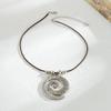 Bohemian Mermaid Necklace: Conch, Starfish, Ocean Style Pendant