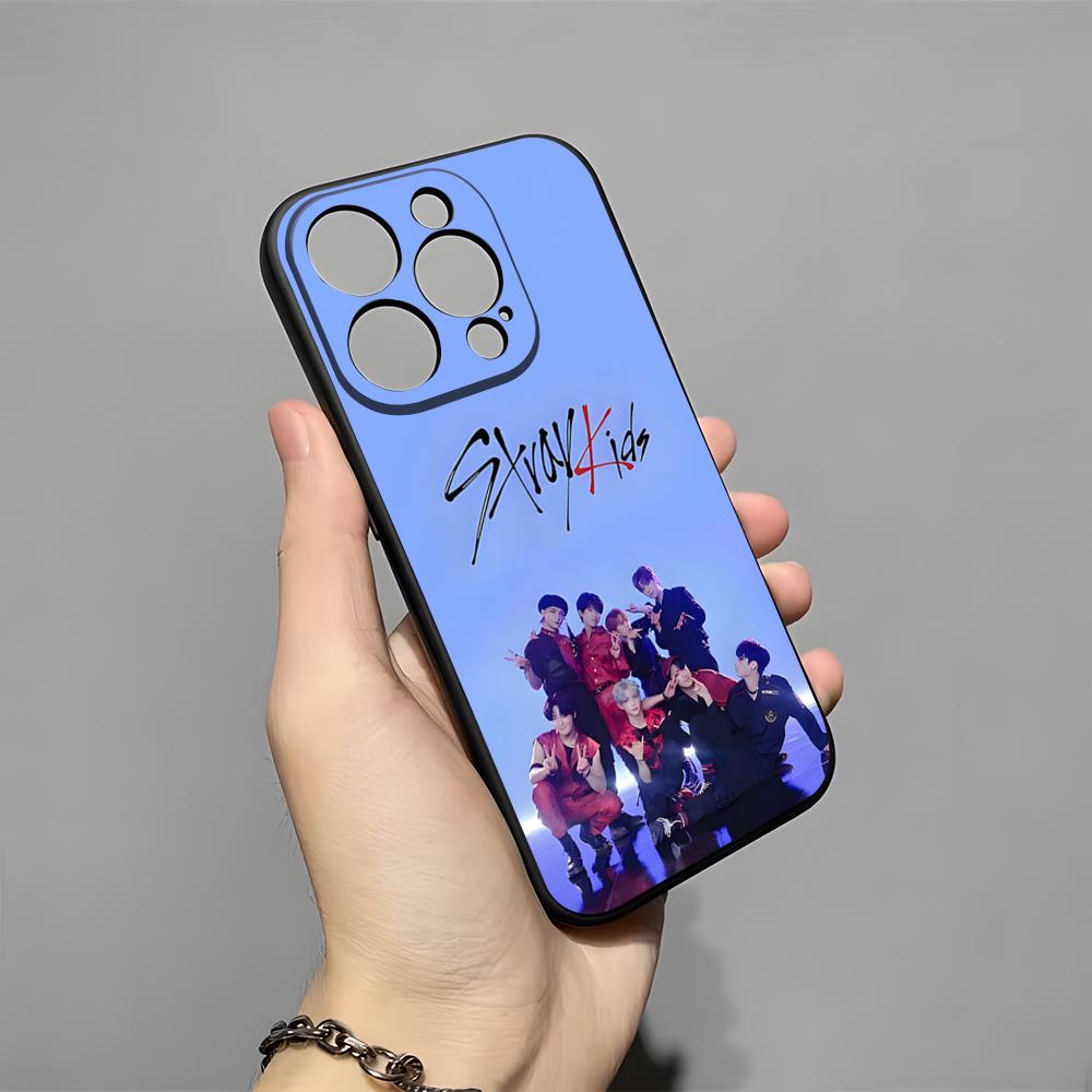 

Модний Kpop S-Stray-Kids Чохол для телефону Для 16 Pro Max Iphone 15 14 Pro Max 13pro 11 X Xs Xr 8 7Plus Силіконовий чохол iPhone 11 Pro