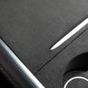 For Tesla Model 3 Model Y - Suede Center Console Cover Protector Central Control Wrap Panel Sticker Film Car Accessories