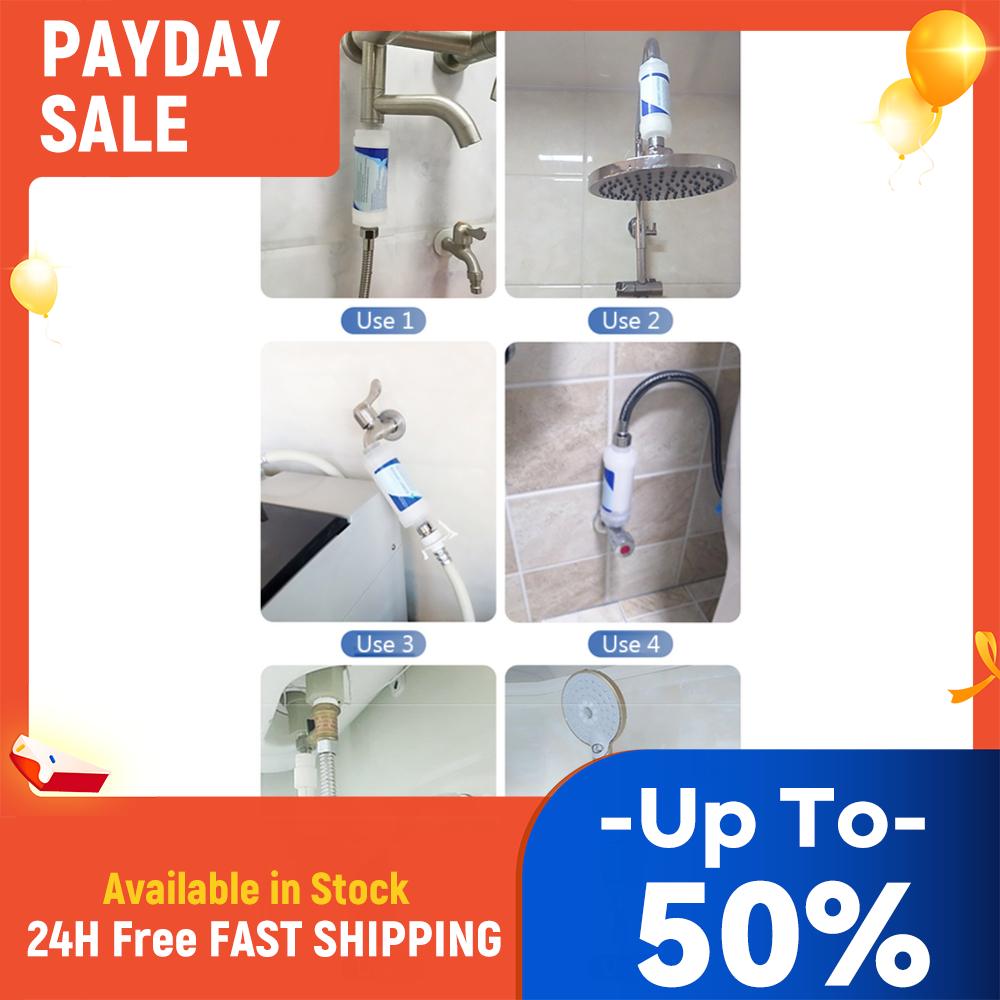 

Rust Removal Filter Unimpeded Water Flow Shower Head FilterFront Filter Home Bathroom Shower Accessories China Mainland