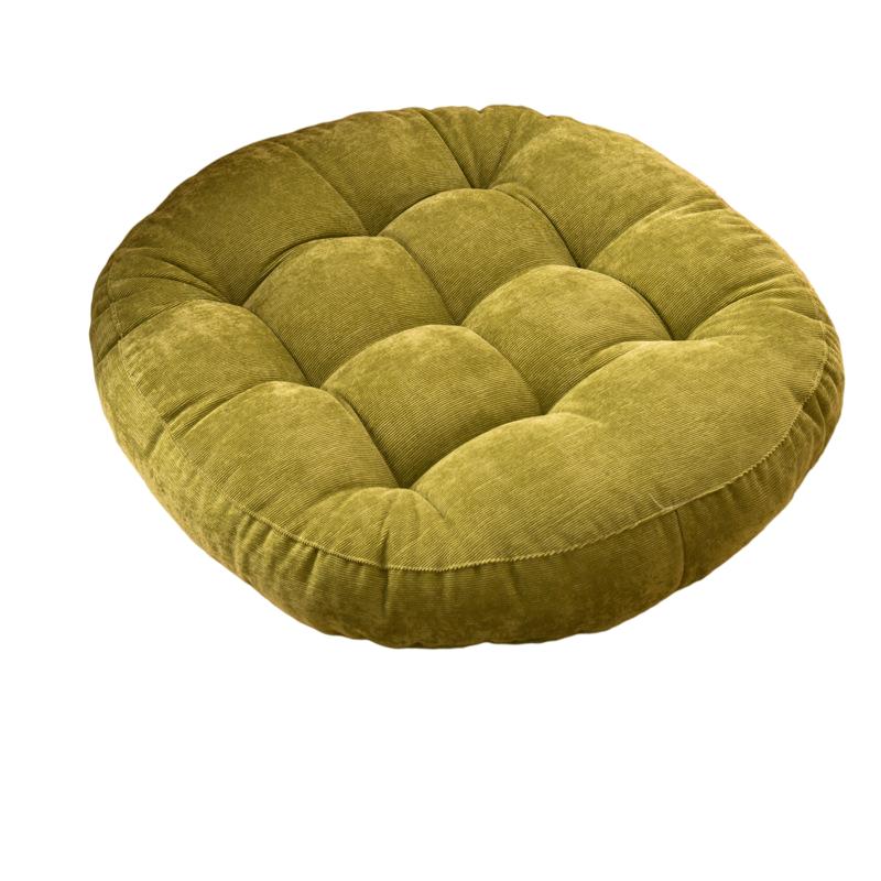 Large Floor Pillows Cushions Round Chair Cushion Indoor Seat Pad Tatami Mat for Sitting Meditation Yoga Living Room Sofa Balcony