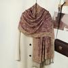 New  Cashmere Women Scarf Printed Winter Warm Shawl And Wraps Pashmina Bandana Long Jacquard Paisley Female Foulard