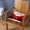 Federa Decorativa Regalo di Natale Copricuscino Stampa Rossa Copricuscino Divano Casa Festivo Materiale Corto Peluche