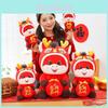 Zodiac Year Of The Horse Plush Toy With Short Plush Material For Gift And Collection