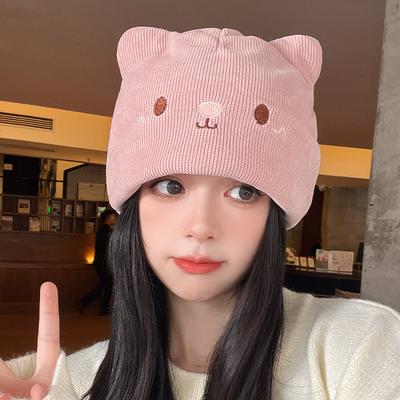 Hat Women's New Autumn and Winter Pregnant Women Postpartum Confinement Hat Women's Cold Hat Windproof Dual-purpose Confinement Can Be Worn