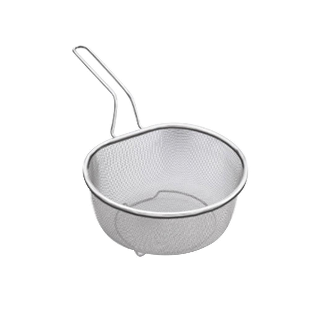 Cooking Utensils Frying Filter Basket Stainless Steel Pasta Boil Basket for Deep Frying