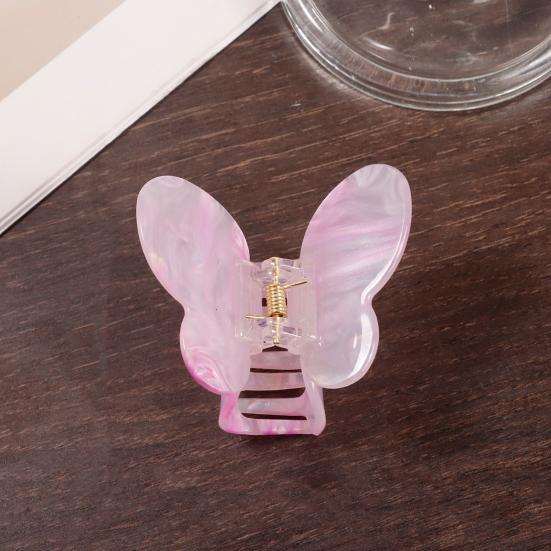 Haarkralle Schmetterlingsform Hinterkopf Haarspange Dekorative Dusch-Haargriffklammer Vielseitig einsetzbares Haaraccessoire