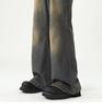 Men's American Retro Wide-Leg Cleanfit Jeans - Autumn/Winter Flared Style