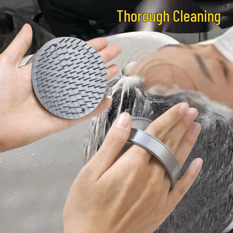 Men's Barber Shampoo Brush: Anti-Itch, Hard Head Massage Comb