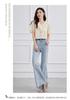 Commuter T-shirt Summer Solid Color Simple Fashion Thin Women's Short-sleeved Top