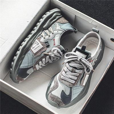 Summer New Mesh Breathable Dad Shoes Comfortable Casual Sports Platform Forrest Gump Shoes