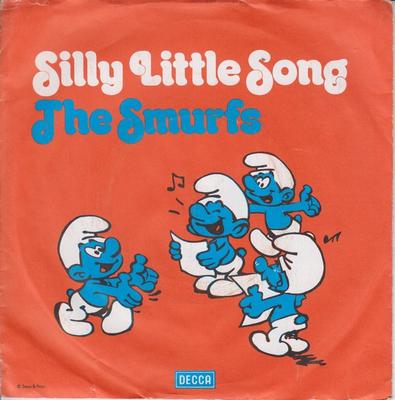 7inch Record SMURFS - Silly Little Song FR13883 DECCA 1979 UK Pop Used