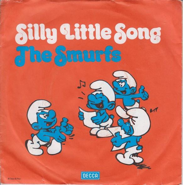 7inch Record SMURFS - Silly Little Song FR13883 DECCA 1979 UK Pop Used