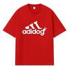 2026 Dog Bones Paw Prints Printed Graphic Y2k Harajuku Streetwear 100% Cotton T Shirt Casual Oversized Summer Men T-shirt