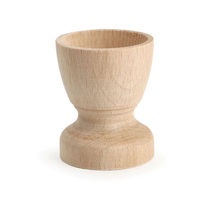 Coquetier en bois 35 x 50 mm