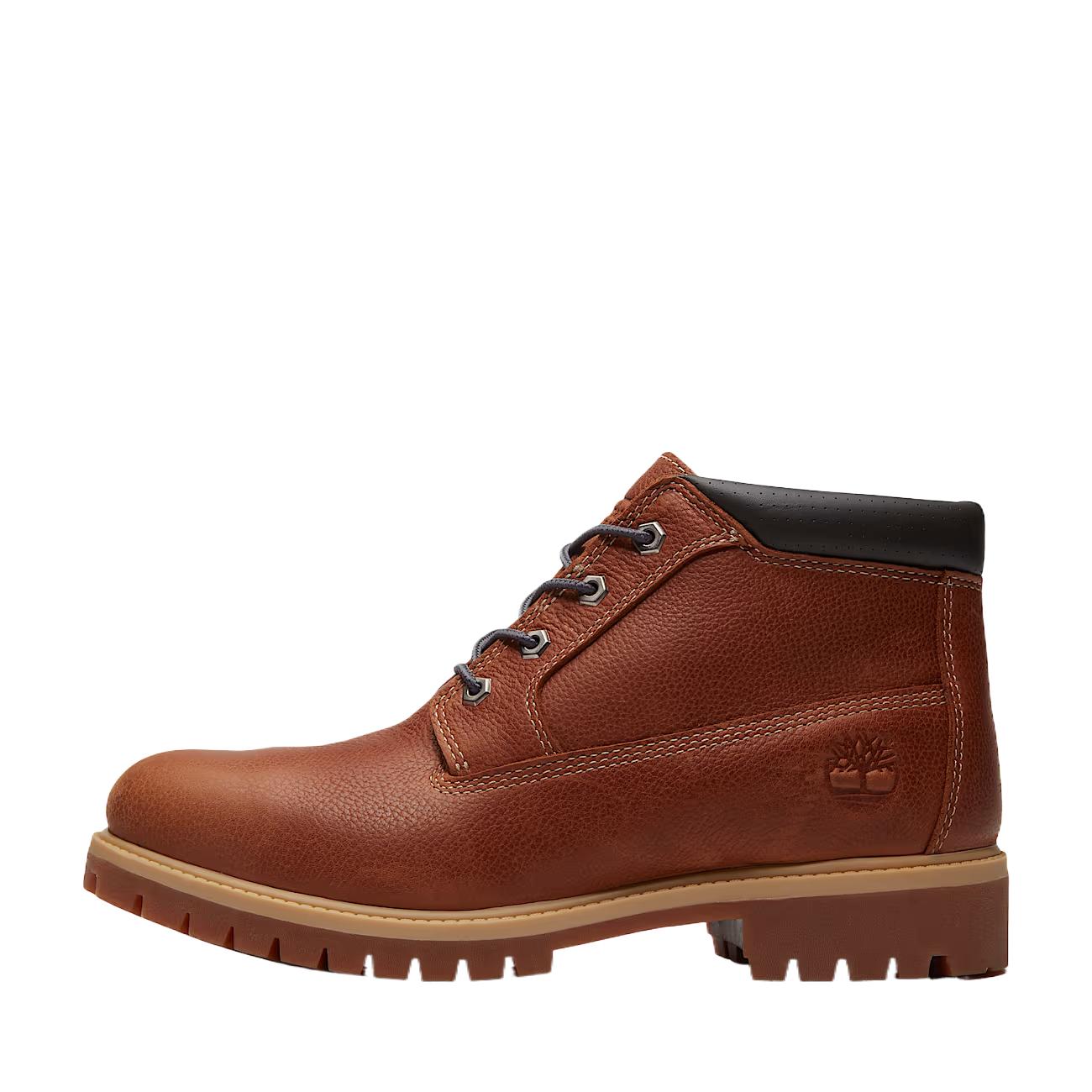 

Timberland Road Trip Premium Mid Waterproof Chukka Boot Rust Dark Grey Men Sneakers Brown Rust-Full-Grain TB0A6DVDAAD 41.5