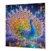 DIY Special Shape Drill Art Craft Pearl Diamond Painting with Frame 25x25cm Diamond Art Pearl Painting Kit for Adults Home Decor