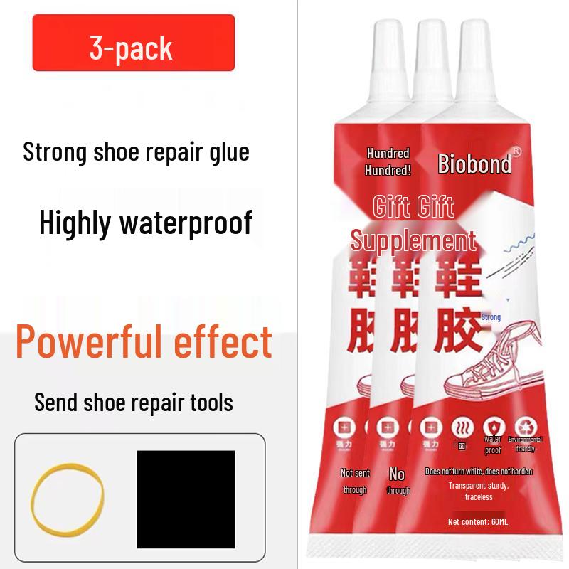Waterproof Shoe Sole Repair Adhesive for Sneakers and Rubber Shoes