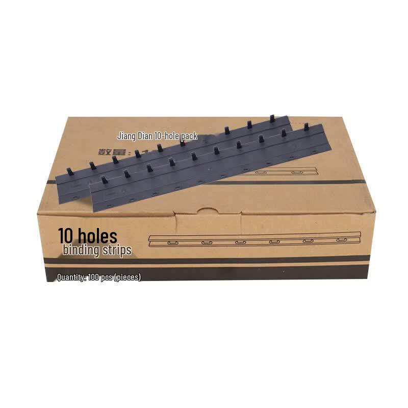 A4 10-Hole Plastic Binding Strips