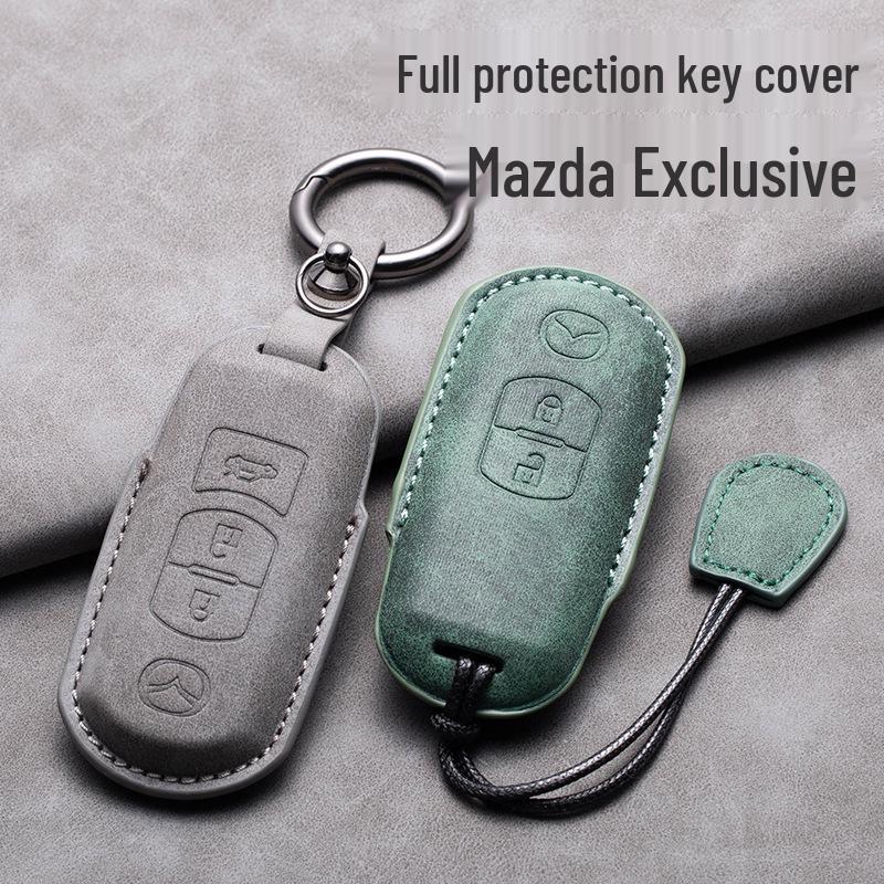 Mazda Axela Retro Key Cover for CX4, Atenza, CX5, and Mazda3